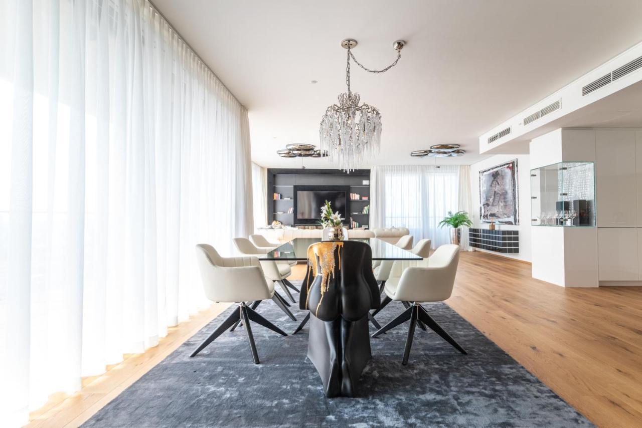 Exclusive 2Br Skyline Penthouse By Hm Apartman Bécs Kültér fotó